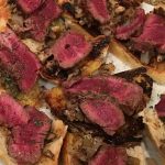 Beef Tenderloin On Grilled French Bread | Dishin' With Darla