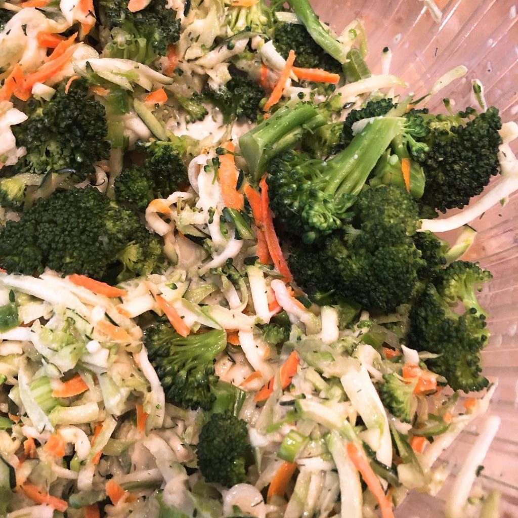 Fresh Tangy And Sweet Slaw | Dishin' With Darla