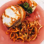 Lamb Burgers with Grilled Halloumi Cheese | Dishin' With Darla