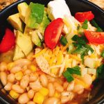 Northern White Bean Chili With Chicken | Dishin' With Darla