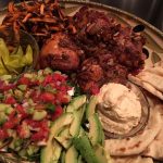 Chicken Shwarma Platter With Tomato & Cucumber Salad | Dishin' With Darla
