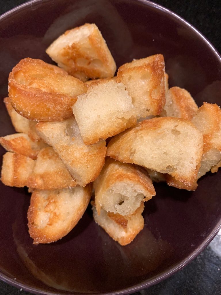 Homemade Croutons | Dishin' With Darla