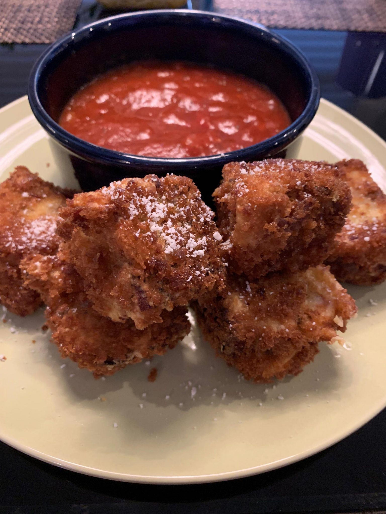 Fried Lasagna Bites